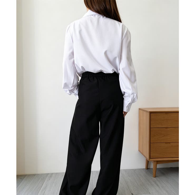 ネクタイ付きシャツブラウスレディース長袖 | Miniministore | 詳細画像5 