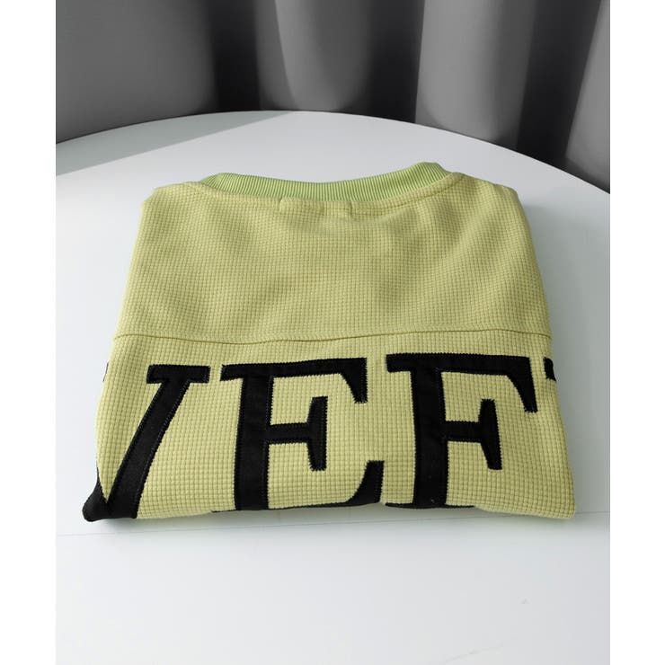 ロゴトレーナーレディースワッフルトップス | Miniministore | 詳細画像24 