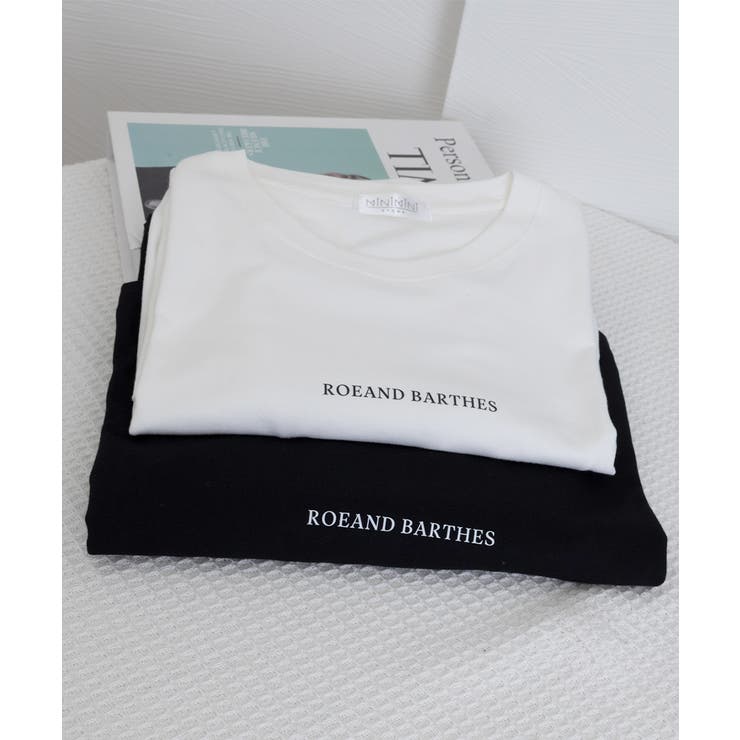 ロゴプリントTシャツ 半袖韓国風トップス | Miniministore | 詳細画像20 