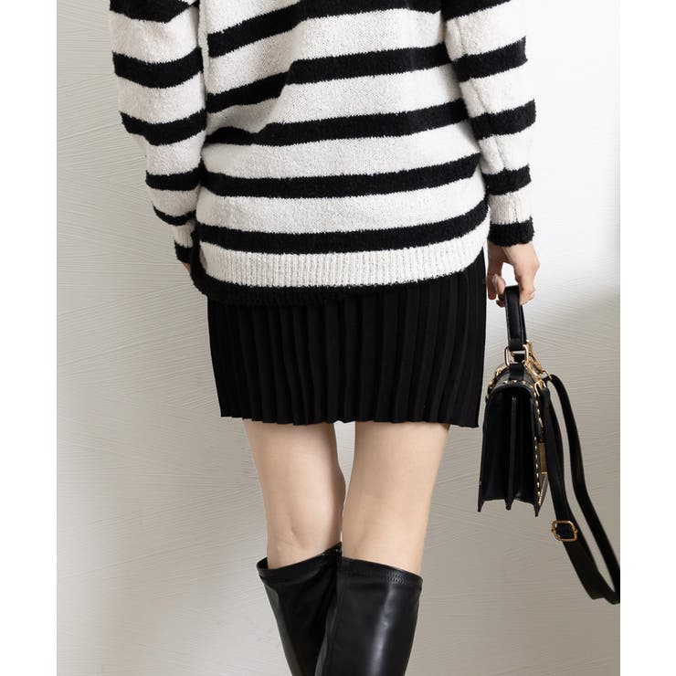 リボン付きプリーツミニスカートレディース | Miniministore | 詳細画像12 