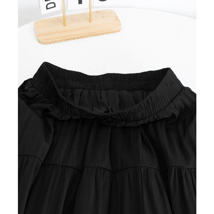 ティアードスカート 韓国風ロングスカート | Miniministore | 詳細画像27 