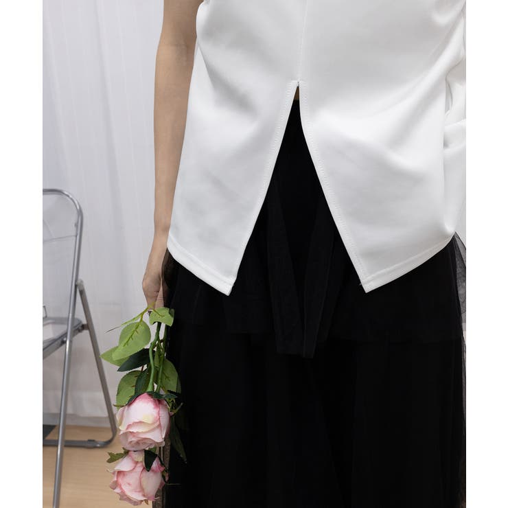 フロントスリットtシャツレディース韓国風 | Miniministore | 詳細画像17 