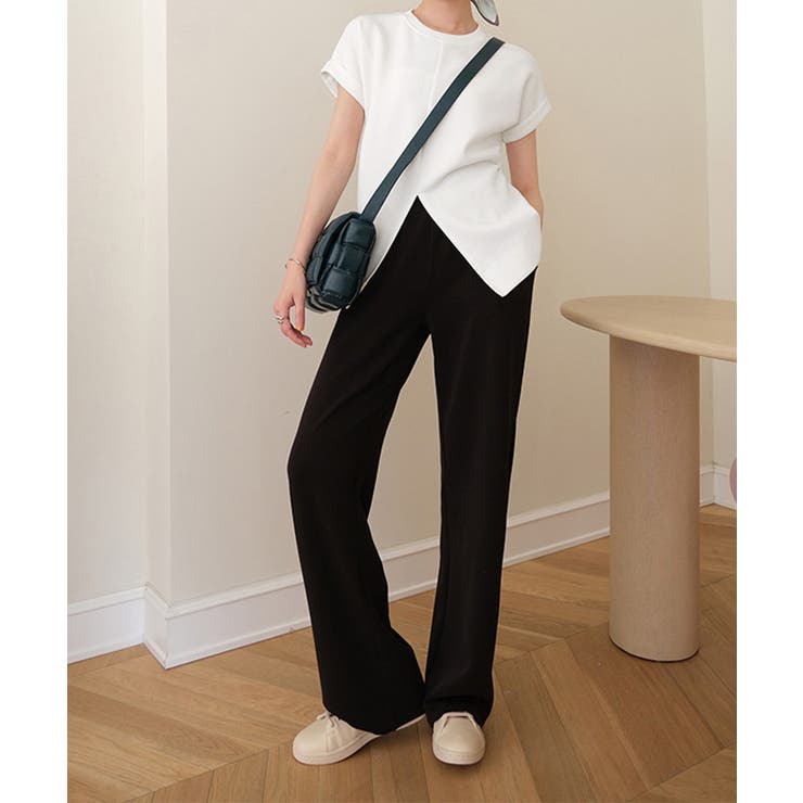 フロントスリットtシャツレディース韓国風 | Miniministore | 詳細画像8 