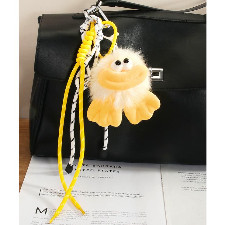 イエロー | バッグチャーム人気キーホルダー 5タイプ | Miniministore