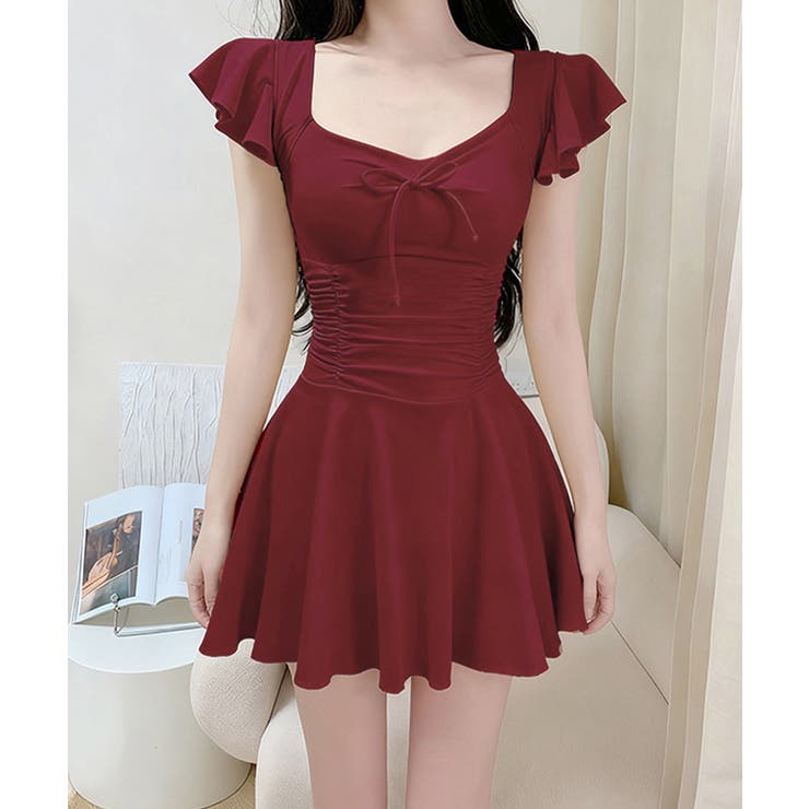 フレアワンピース水着体型カバーレディース | Miniministore | 詳細画像11 