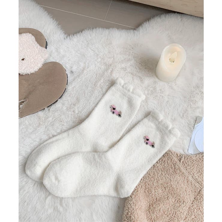 もこもこ靴下 4足セットワンポイント靴下 | Miniministore | 詳細画像18 