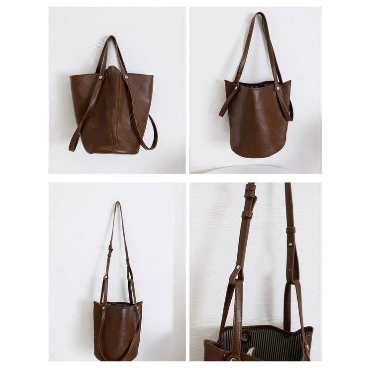 レトロバケットバッグ巾着ポーチ2点セット | Miniministore | 詳細画像22 