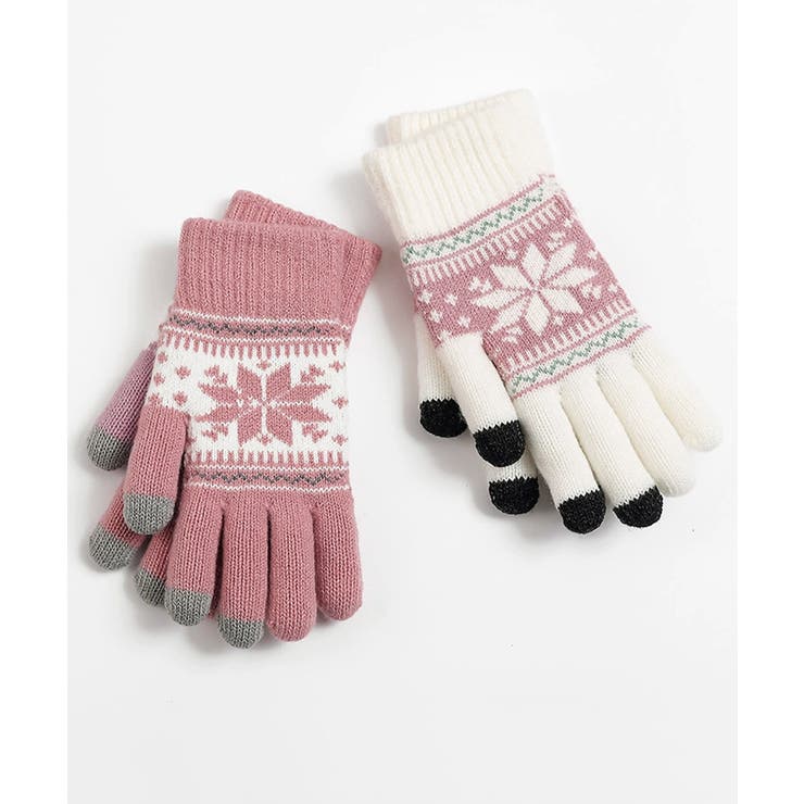 ノルディック柄手袋 スマホ対応暖かい手袋 | Miniministore | 詳細画像18 
