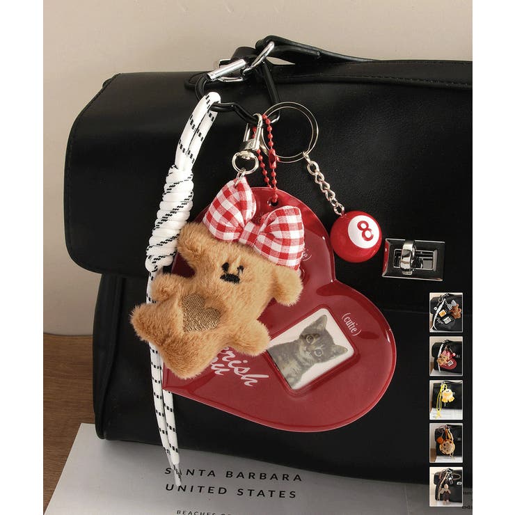 バッグチャーム人気キーホルダー 5タイプ | Miniministore | 詳細画像1 