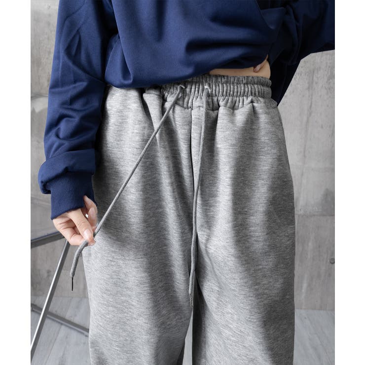 バッグプリントワイドスエットパンツ韓国風 | Miniministore | 詳細画像18 