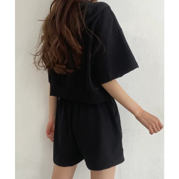 スウェットセットアップレディース半袖夏服 | Miniministore | 詳細画像12 