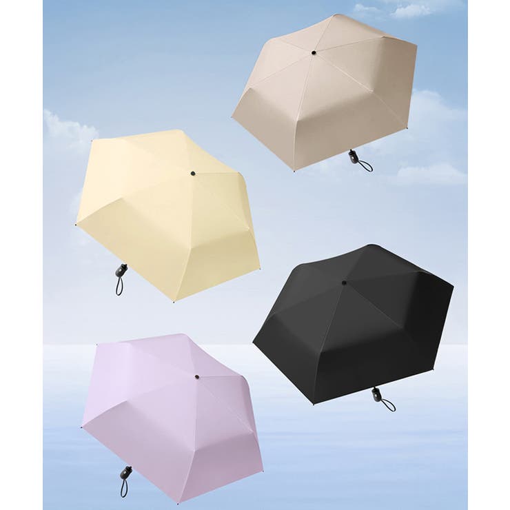 自動開閉三つ折り傘 ワンタッチ晴雨兼用傘 | Miniministore | 詳細画像24 