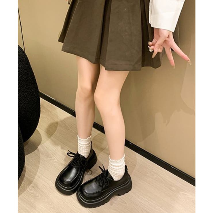 厚底ローファー トラックソール シューズ | Miniministore | 詳細画像3 