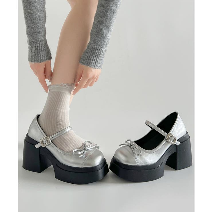 メアリージェーンパンプス 厚底ローファー | Miniministore | 詳細画像10 