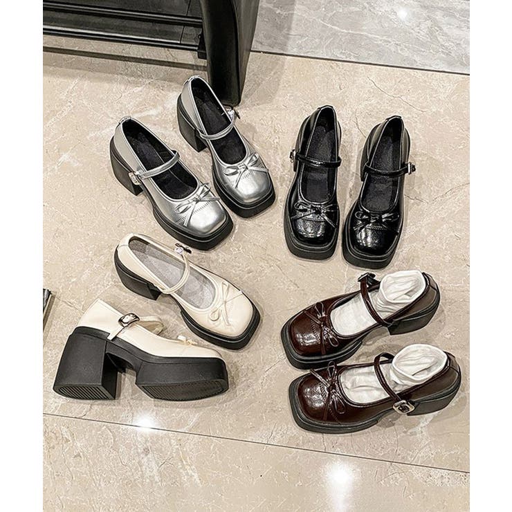 メアリージェーンパンプス 厚底ローファー | Miniministore | 詳細画像22 