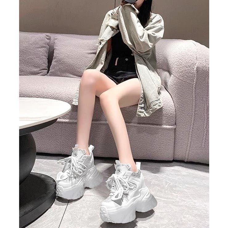 グリッター厚底スニーカーキラキラシューズ | Miniministore | 詳細画像10 