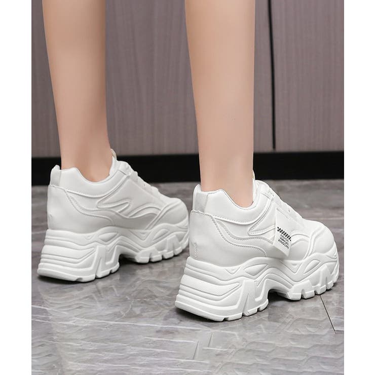 厚底ダッドスニーカー スポーティ美脚くつ | Miniministore | 詳細画像13 
