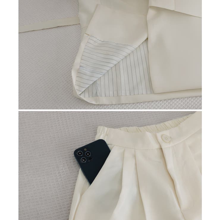 テーラードジャケット パンツスーツセット | Miniministore | 詳細画像32 