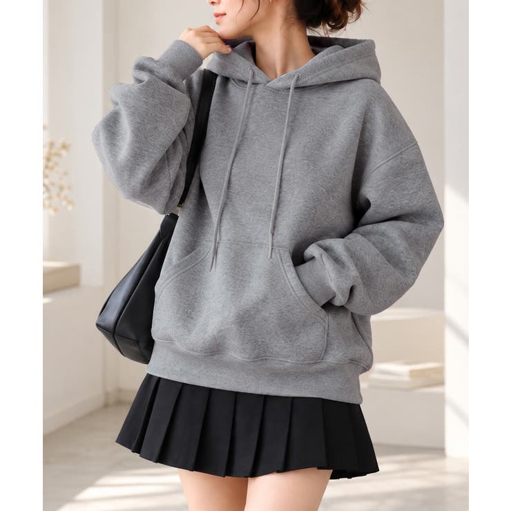 裏起毛 スウェットパーカーバックプリント | Miniministore | 詳細画像15 