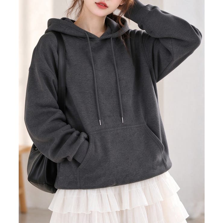 裏起毛 スウェットパーカーバックプリント | Miniministore | 詳細画像20 