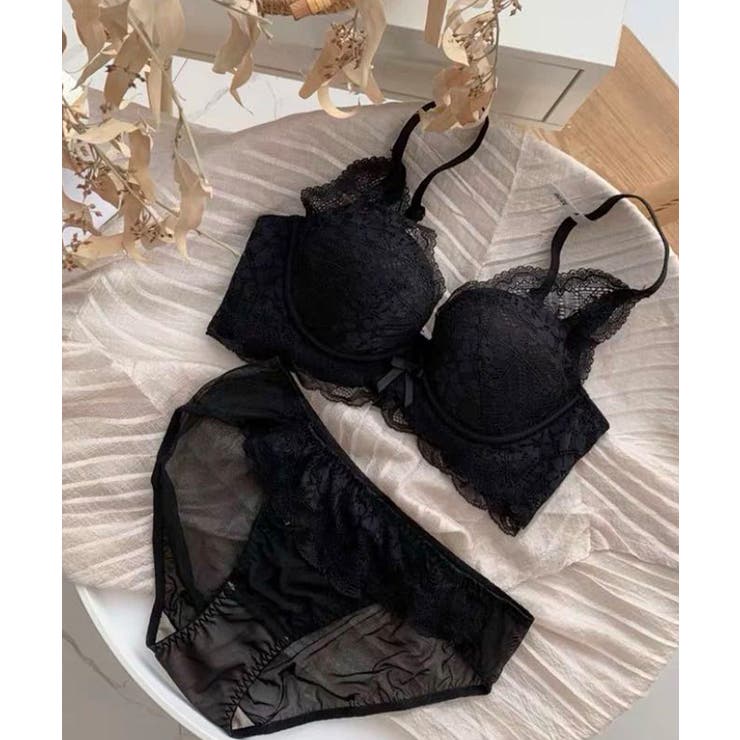 花柄レース ブラショーツセット セクシー | Miniministore | 詳細画像17 
