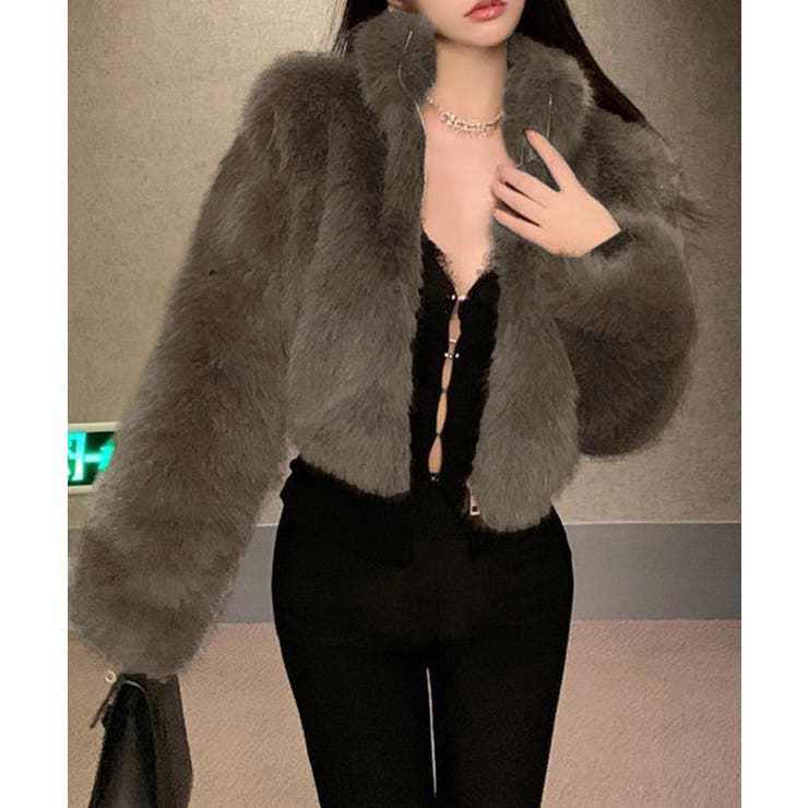 ファージャケット ふわふわファーボレロ冬 | Miniministore | 詳細画像15 