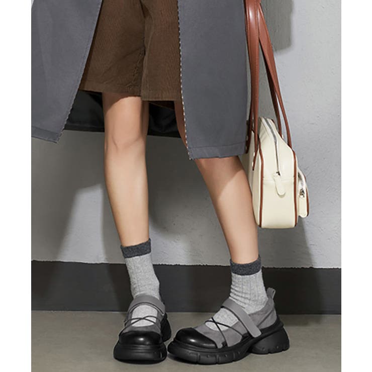 厚底メリージェーンシューズ美脚ローファー | Miniministore | 詳細画像13 