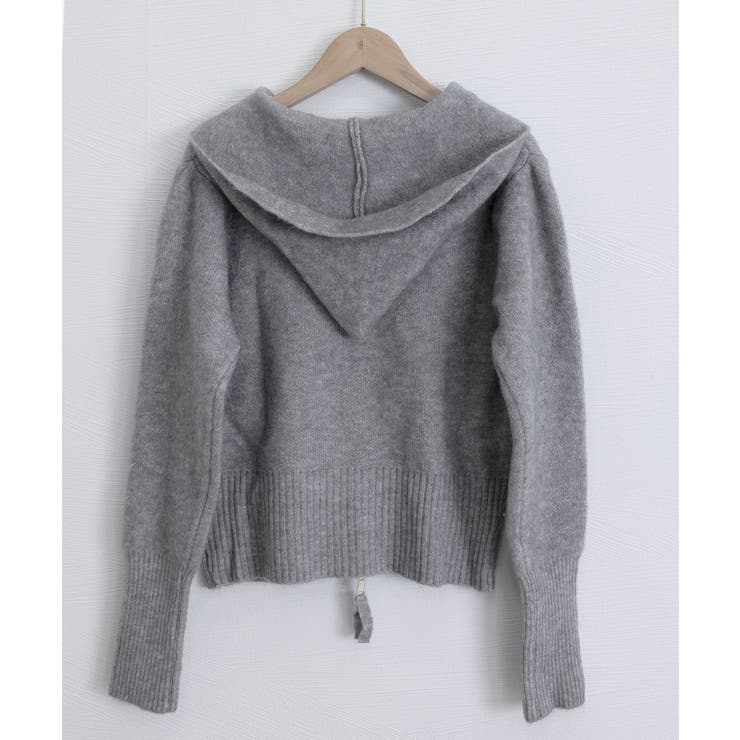 ダブルジップリブニットカーディガン韓国風 | Miniministore | 詳細画像26 