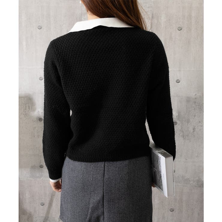 ゴールドボタンニットカーディガン 韓国風 | Miniministore | 詳細画像20 