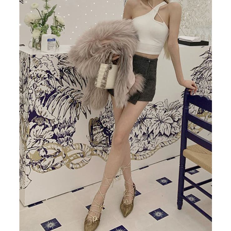 クロスストラップキャミソール カップ付き | Miniministore | 詳細画像5 