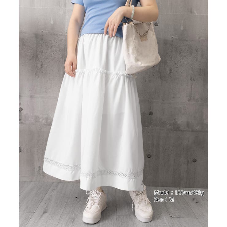 ティアードAラインスカート ハイウエスト | Miniministore | 詳細画像15 