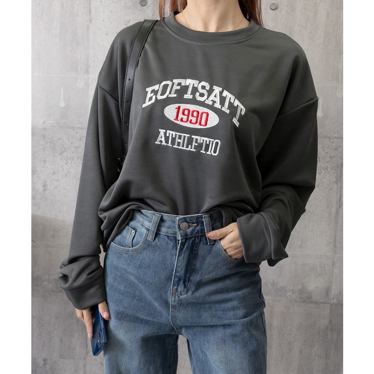 カレッジロゴスウェットセットアップパンツ | Miniministore | 詳細画像15 