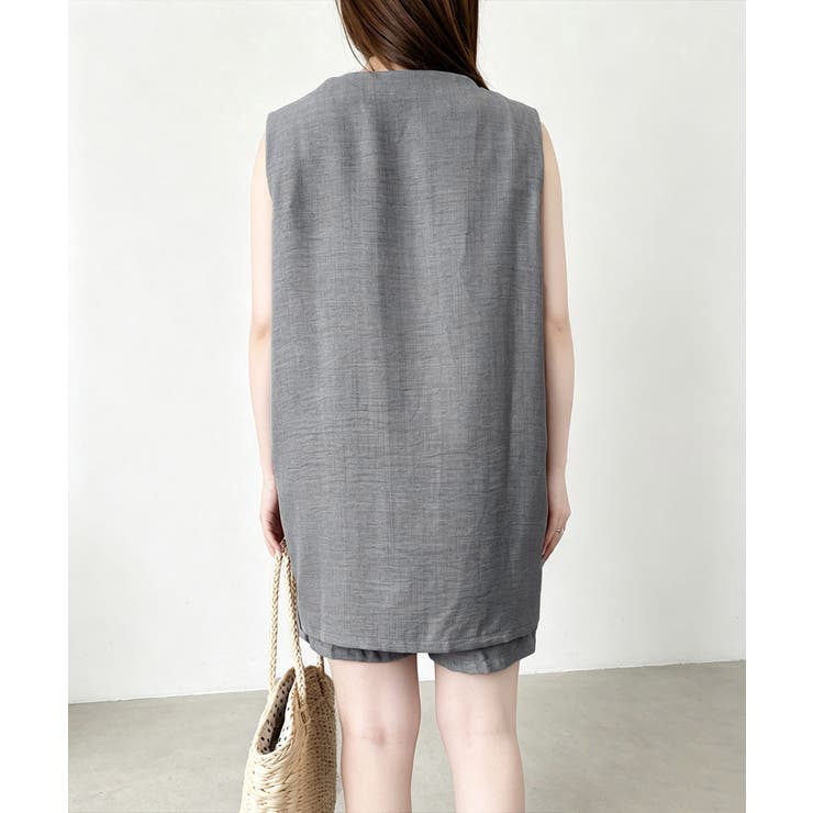 ノースリーブジレショートパンツセット夏服 | Miniministore | 詳細画像30 