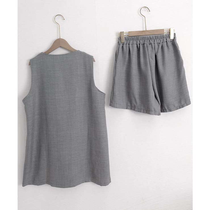 ノースリーブジレショートパンツセット夏服 | Miniministore | 詳細画像32 