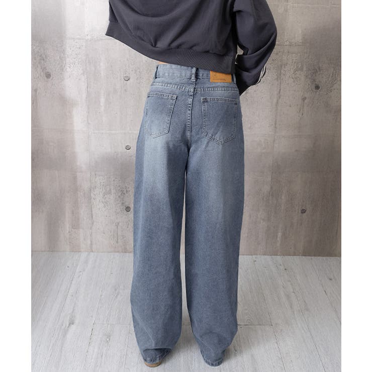 ワイドデニムパンツビンテージジーンズ美脚 | Miniministore | 詳細画像30 