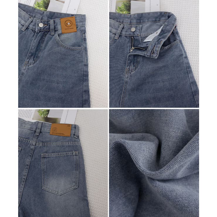 ワイドデニムパンツビンテージジーンズ美脚 | Miniministore | 詳細画像34 