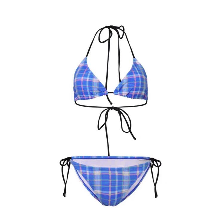 ハイレグビキニ上下セット チェック柄水着 | Miniministore | 詳細画像26 