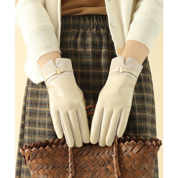 スマホ対応 PUレザー手袋レディース防寒 | Miniministore | 詳細画像5 