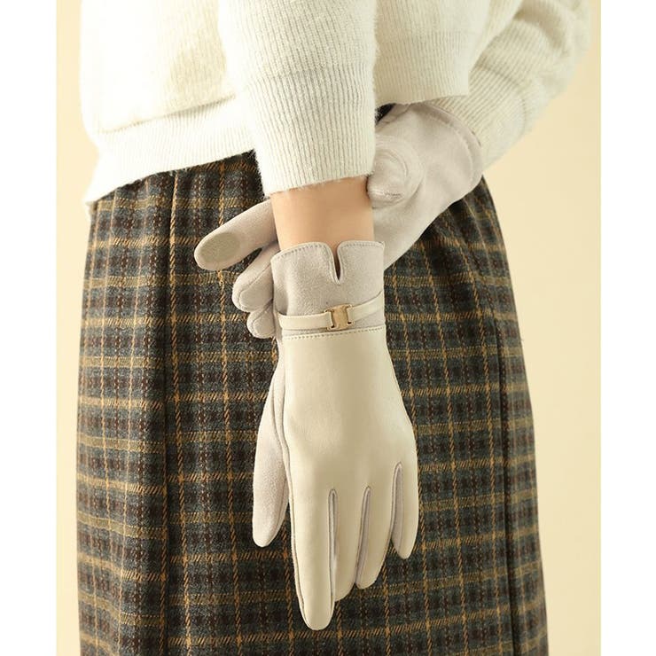 スマホ対応 PUレザー手袋レディース防寒 | Miniministore | 詳細画像6 