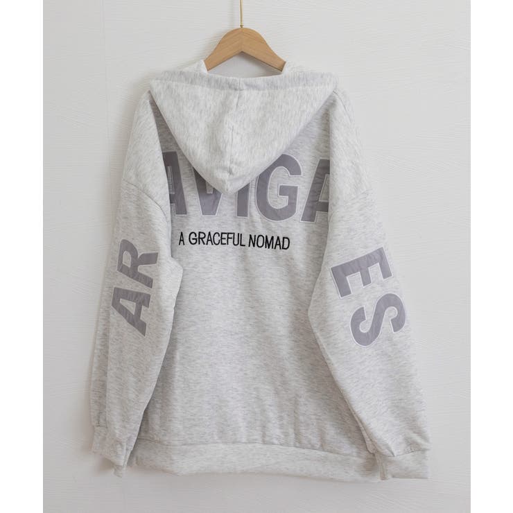 韓国風フード付きジップパーカーレディース | Miniministore | 詳細画像20 