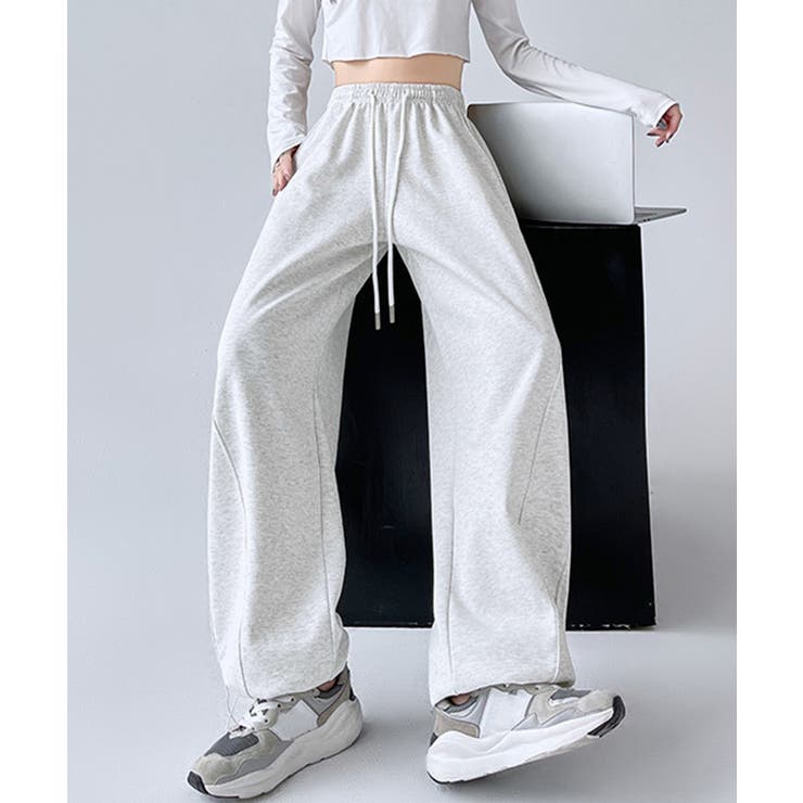 スウェットパンツ レディースワイドパンツ | Miniministore | 詳細画像3 