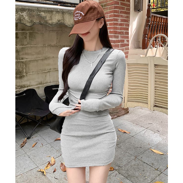 ロングTシャツ 重ね着フィットカットソー | Miniministore | 詳細画像15 