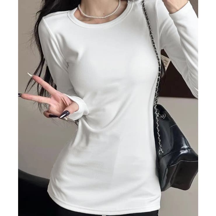 ロングTシャツ 重ね着フィットカットソー | Miniministore | 詳細画像4 