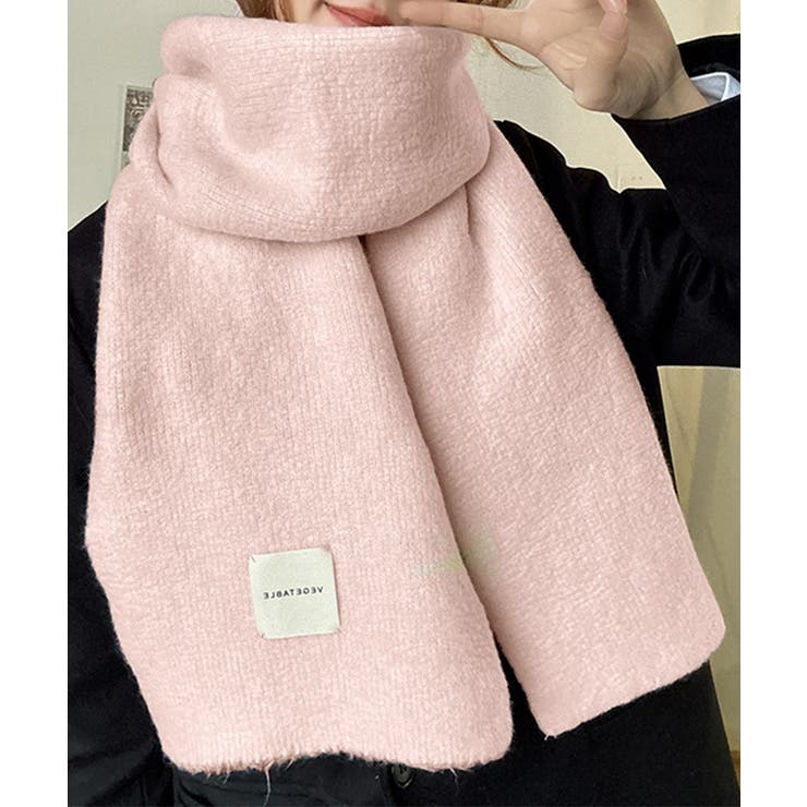 ニットマフラーカシミア風ネックウォーマー | Miniministore | 詳細画像14 