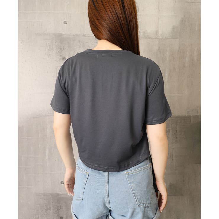 レディース アシンメトリー Tシャツ | Miniministore | 詳細画像10 