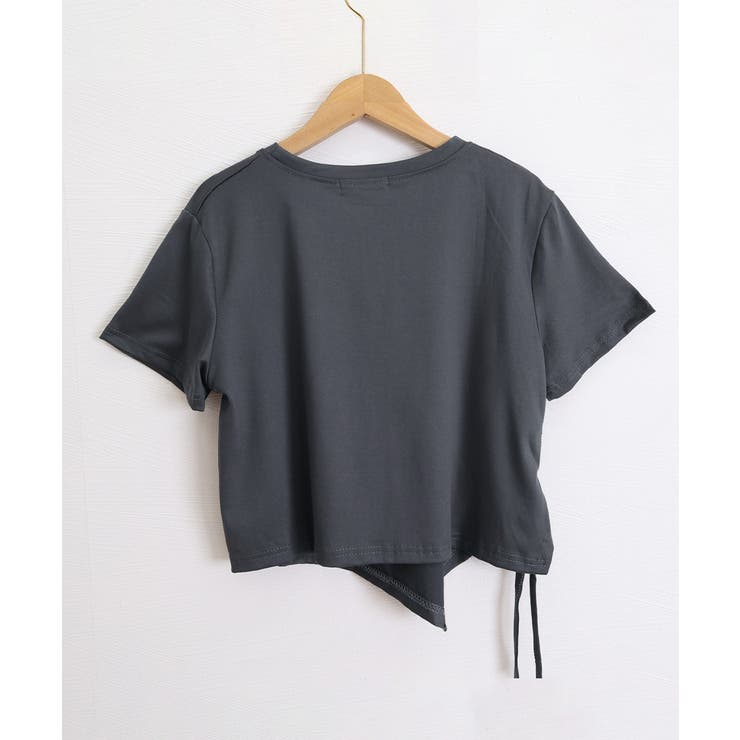 レディース アシンメトリー Tシャツ | Miniministore | 詳細画像12 