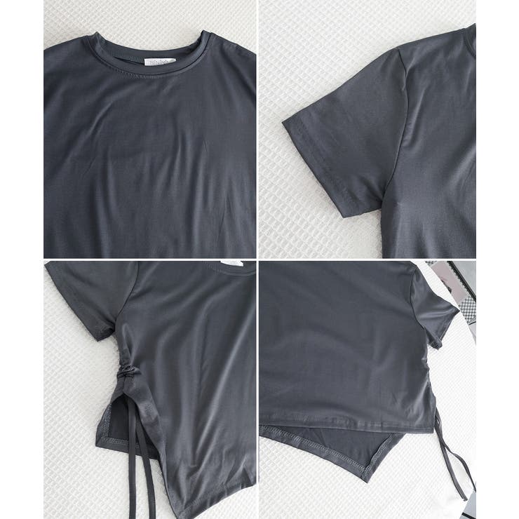 レディース アシンメトリー Tシャツ | Miniministore | 詳細画像13 