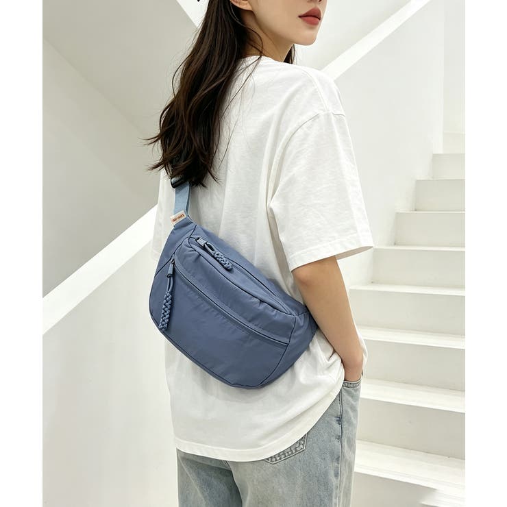 ナイロンボディバッグ斜めがけ韓国風 | Miniministore | 詳細画像15 