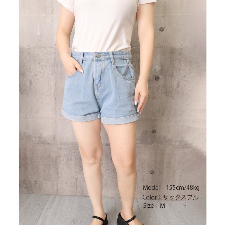ショートパンツ 短パンデニム 韓国風 | Miniministore | 詳細画像9 