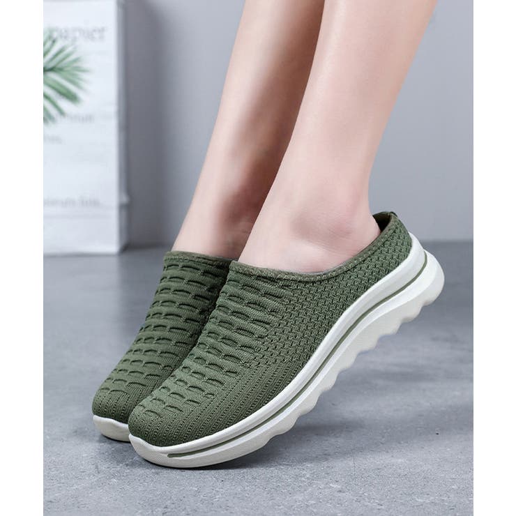 メッシュニットスリッポン厚底 快適靴軽量 | Miniministore | 詳細画像8 